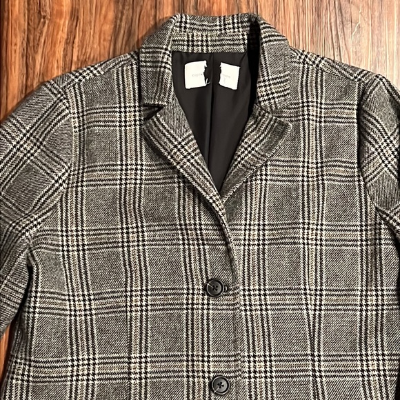 NWOT Cupcakes & Cashmere Oxford Houndstooth Jacket - Picture 5 of 12